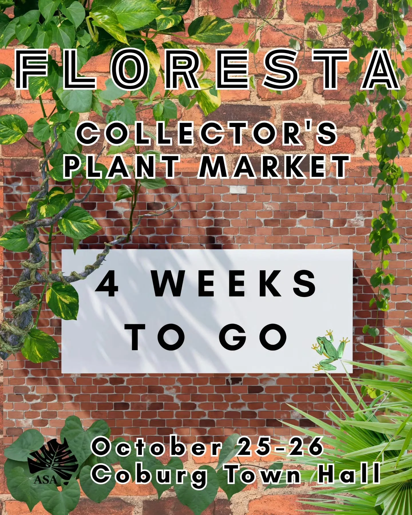 That's right! Only 4 weeks until the doors to our plant party open. Our growers have been growing, makers making, artists .... well, arting. Tickets on sale now, with a voucher up for grabs for early bird ticket holders.