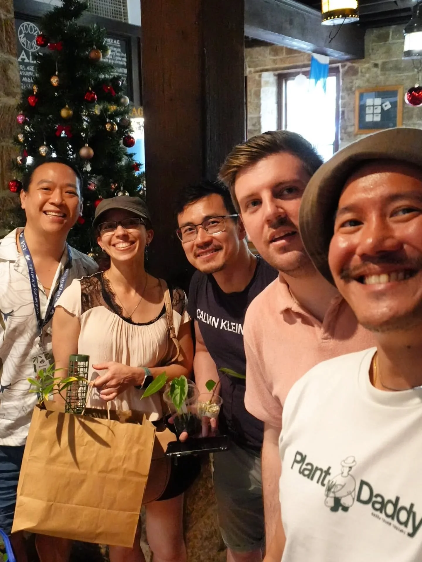 Despite the scorching heat on November 6th, 2025, some die-hard NSW ASA members still showed up for our Sydney Christmas Picnic and Plant Swap! When the temperature hit 37&deg;C, we retreated to the Lord Nelson Brewery Hotel for a pubnic instead.

We