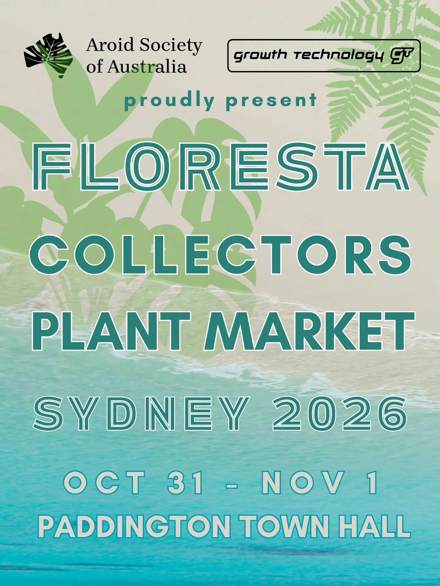 It's happening!!!! Stay tuned for more info.
We'll see you soon, Sydney! 😎

@aroidsocietyau @gt_growth_technology_au #floresta #florestasydney #florestaplantmarket #rareplantmarket