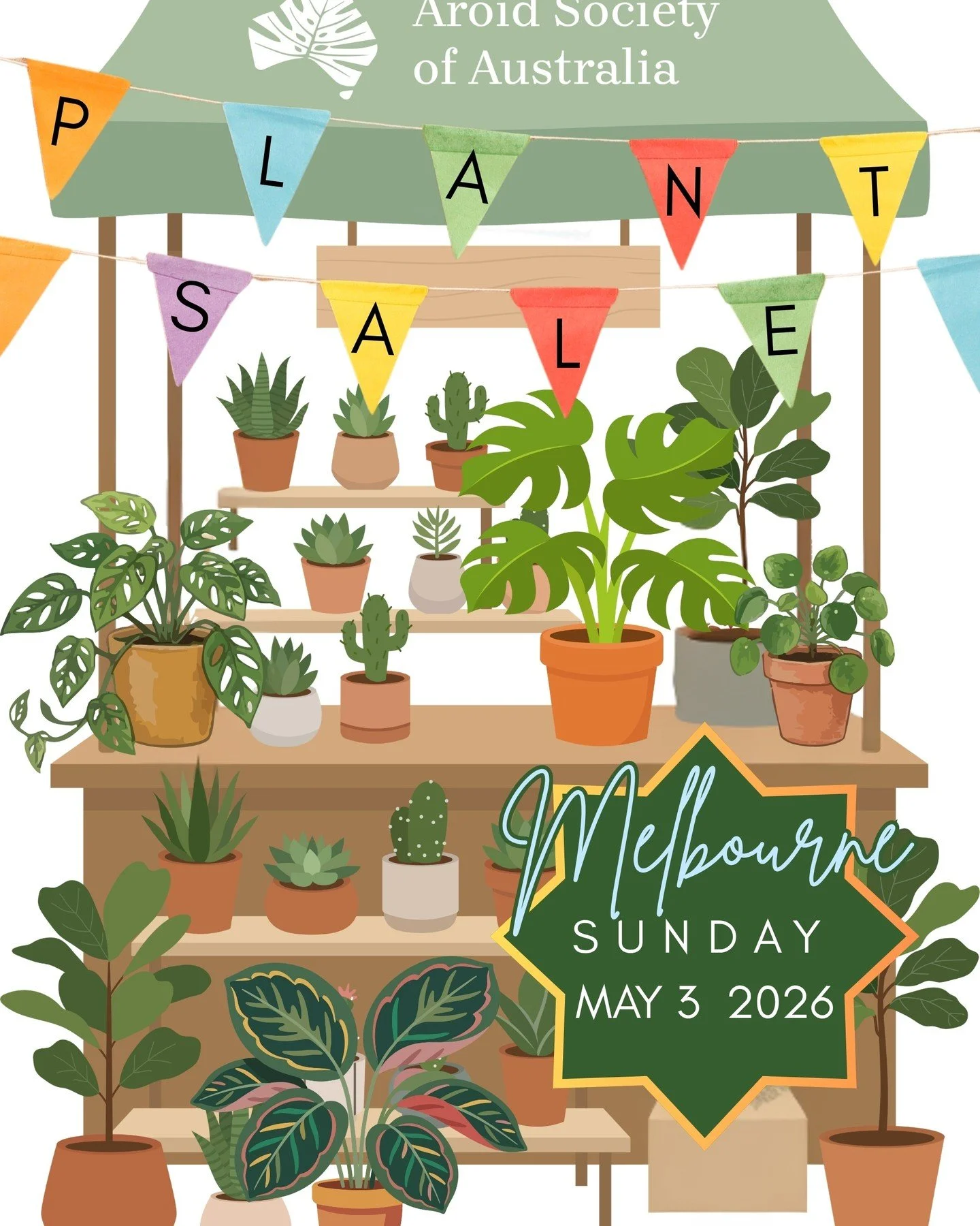 🌿 Melbourne ASA May Plant Sale &ndash; OPEN TO PUBLIC 🌿

We&rsquo;re bringing you a big Autumn plant sale this May &mdash; and this time, it&rsquo;s open to everyone!

🗓 Sunday 3 May 2026
⏰ 11:00am &ndash; 2:30pm
📍 Coburg Lake (Harry Atkinson Art