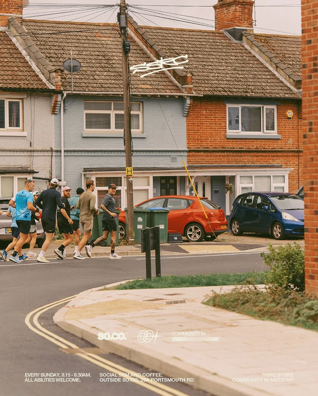 WE ARE SO GLAD TO BE BACK BY THE SEA, IT’S NOT QUITE PARADISE BUT IT’S AS CLOSE AS THE CITY HAS TO OFFER. 
THIS WEEK WAS A CRISP, SUNNY MORNING AND THE VIBES WERE VIBING. 
ALL RUNNING ABILITIES ARE WELCOME AND WE ALWAYS HERE “I WI