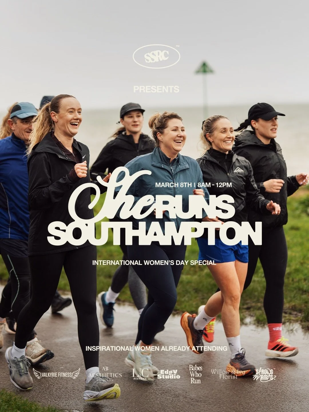 This Sunday. She Runs Southampton.

A reminder that our International Women&rsquo;s Day event is happening this Sunday, 8th March and the sun is set to shine for us ☀️

She Runs Southampton is more than a 5KM. It&rsquo;s a celebration of women, commu