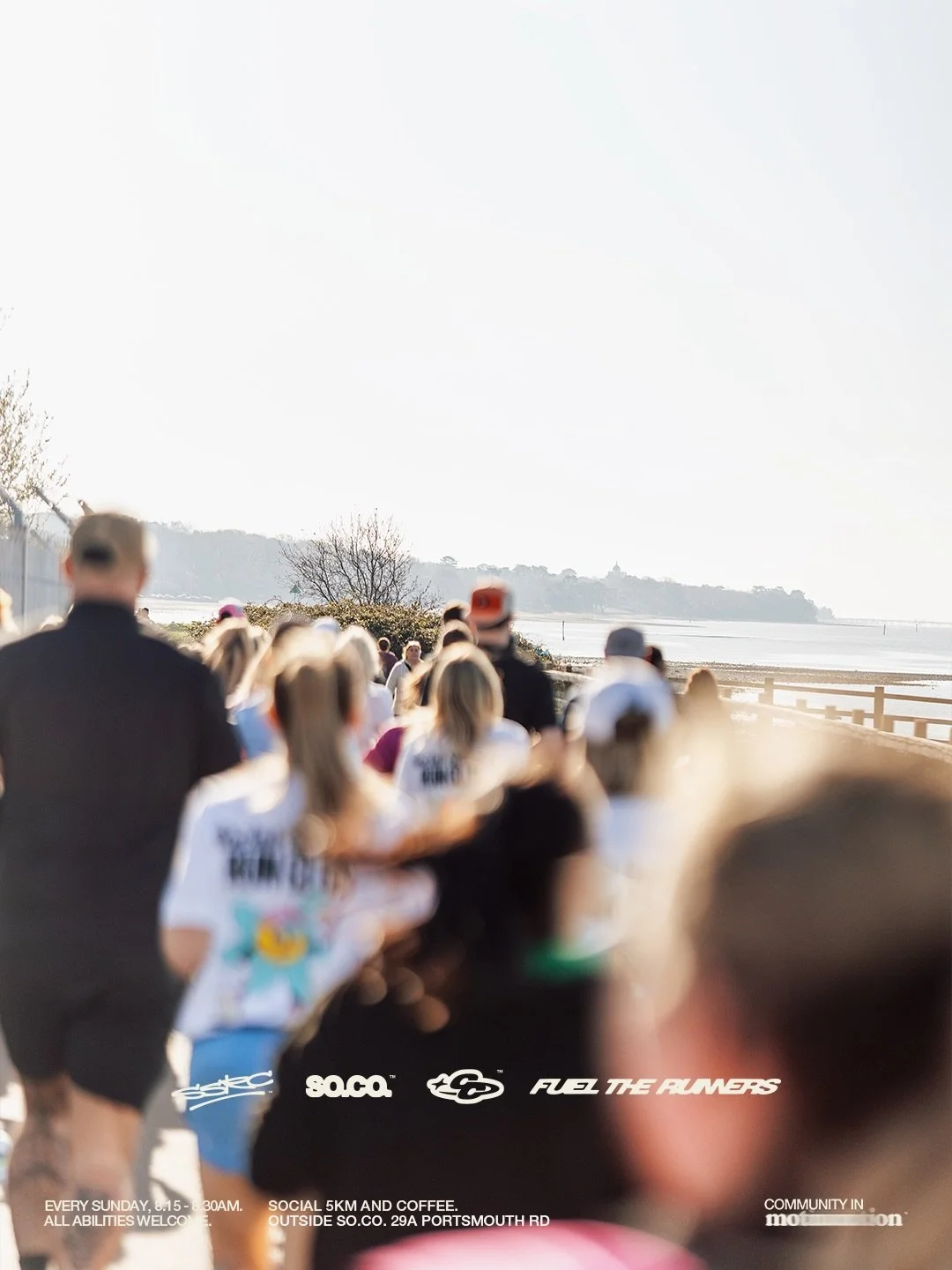Ready for another Sunday along the shore. We will putting on a small Easter Egg Hunt for the community with @so.co.coffee This will start at 10am, post run. Bring along the family and yes, the grown ups can get involved too. There will be 200 eggs to