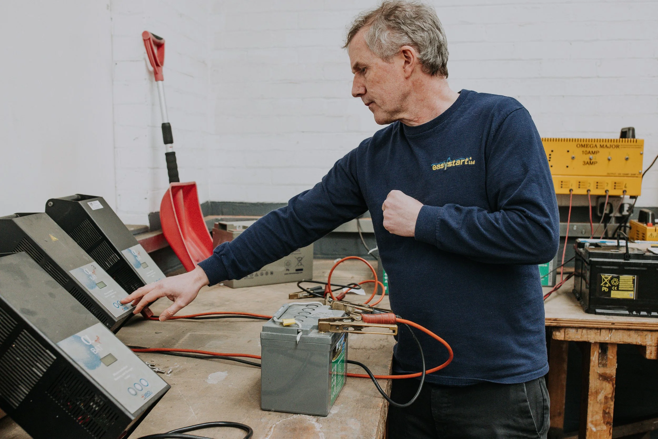 Mobility Haze battery testing