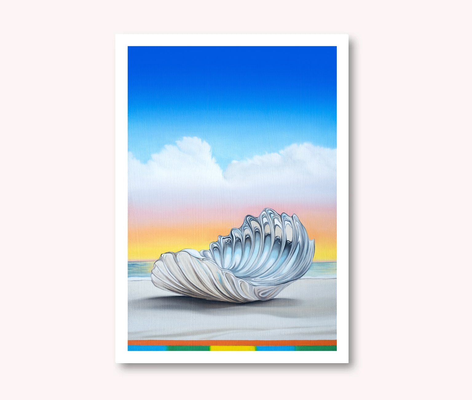 Silver Seashell