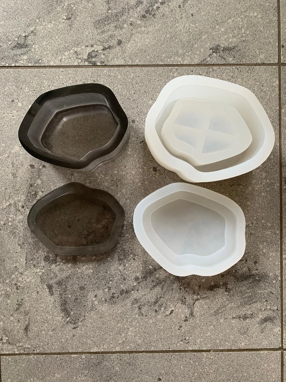 Silikonform Schatulle Geode