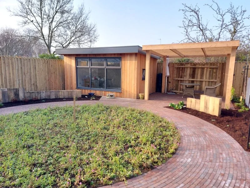 Wheelchair friendly garden project Loughborough