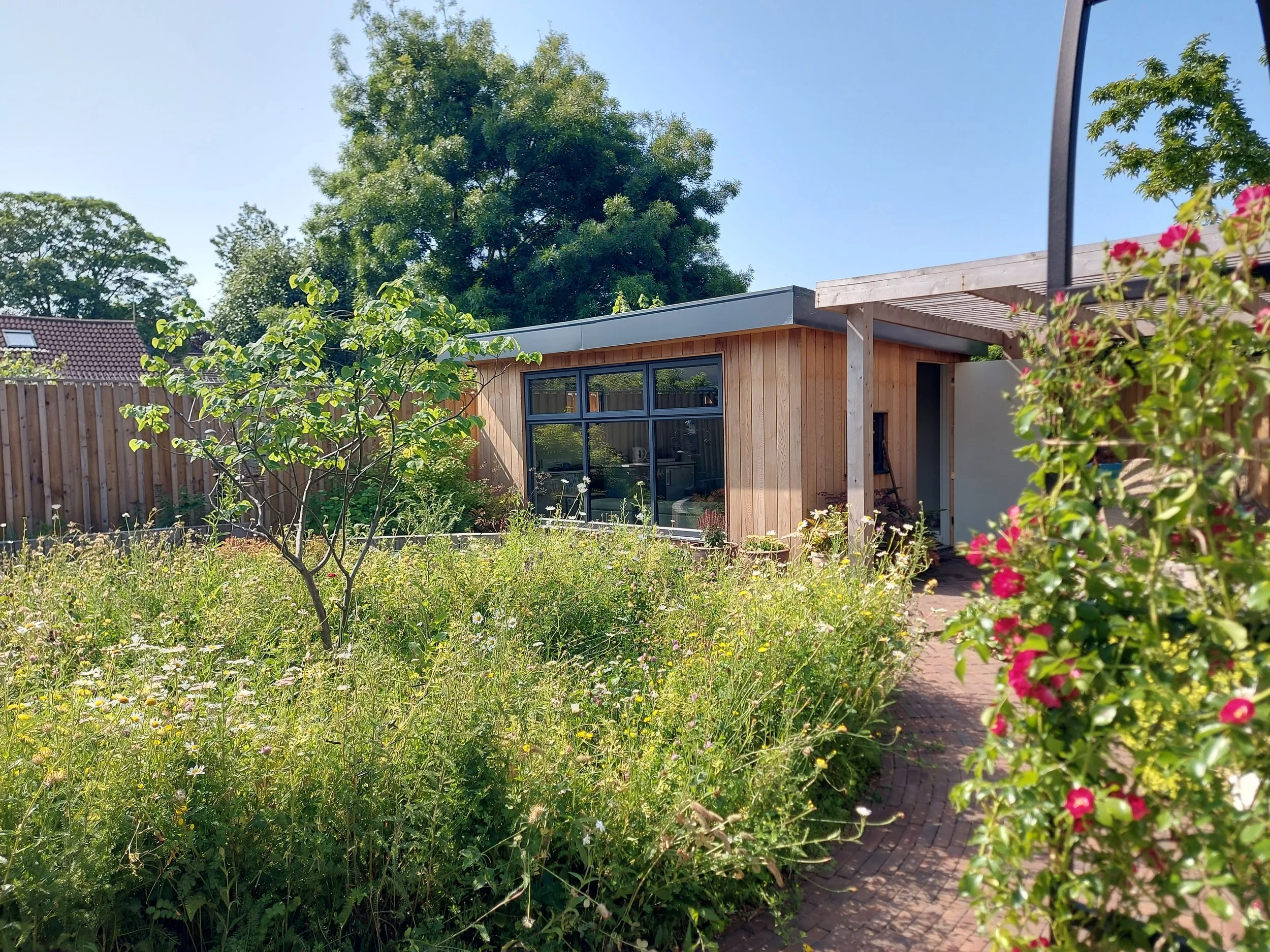 Wheelchair friendly garden project Loughborough