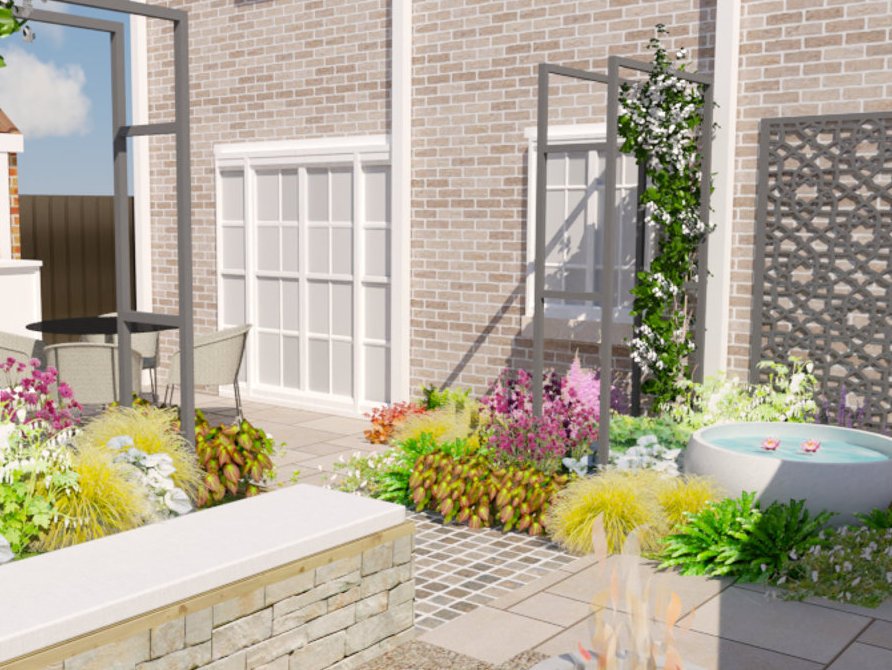 3D Garden Design Visuals