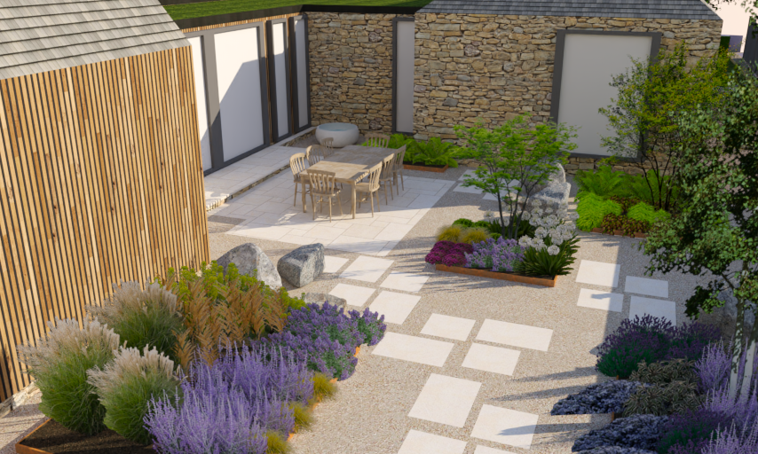 3D Garden Design Visuals