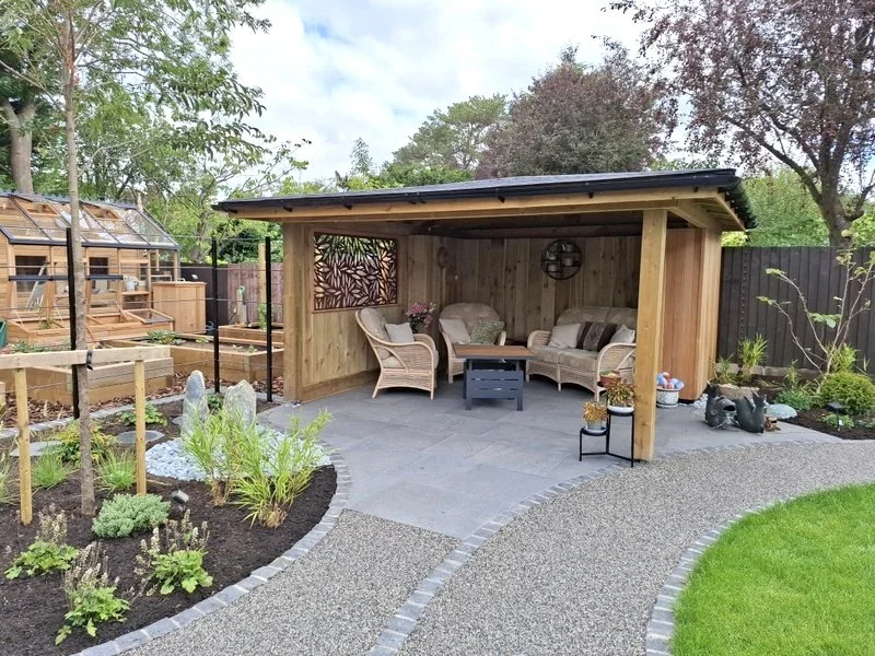 Japanese Inspired Garden - Leicester Tea House