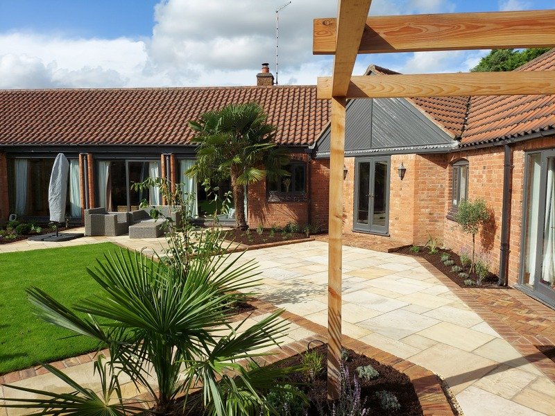 Courtyard Garden Design - Loughborough
