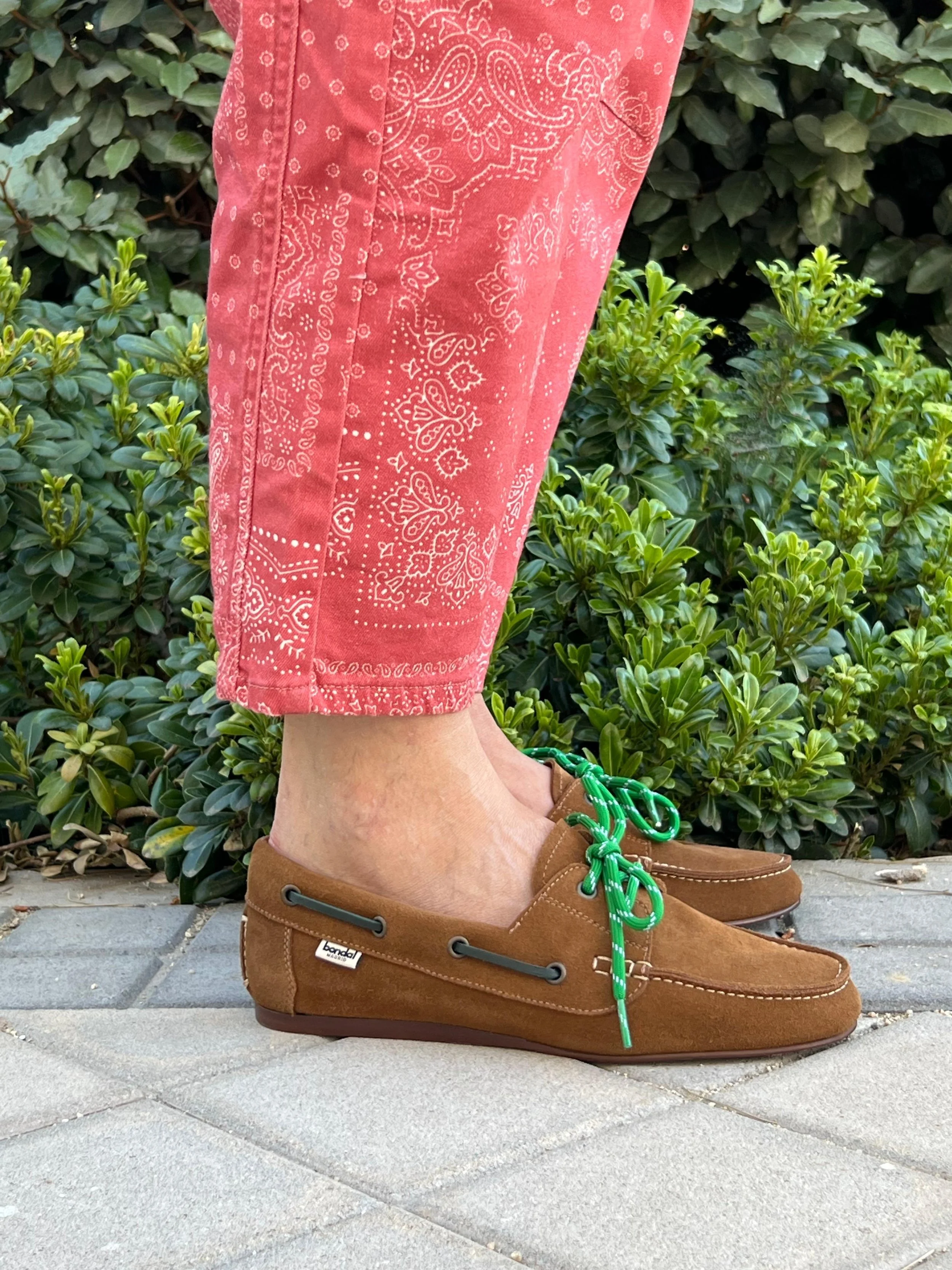 Barquillo Suede Soft Canela - Outdor Lace Edition