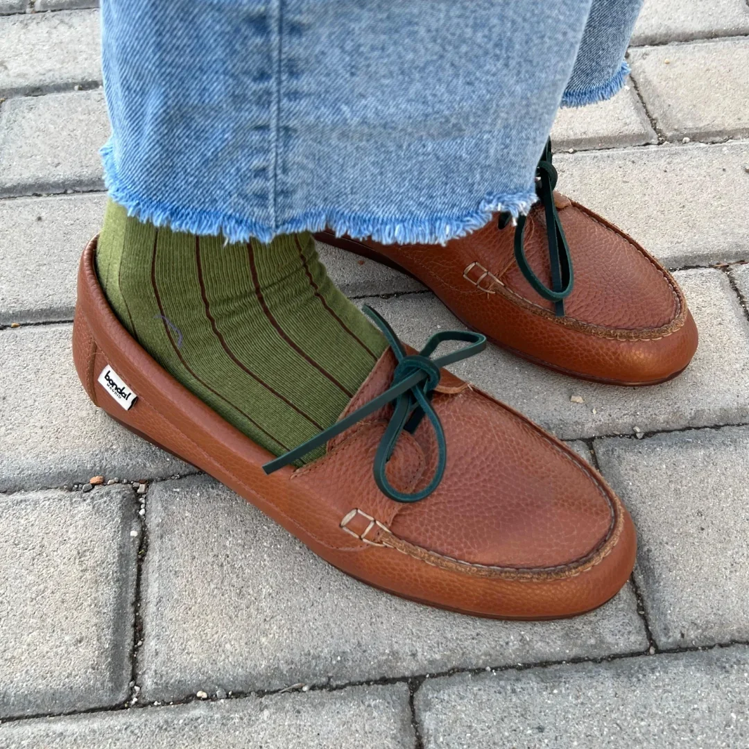 Mocasín Salesas Brown Terracota