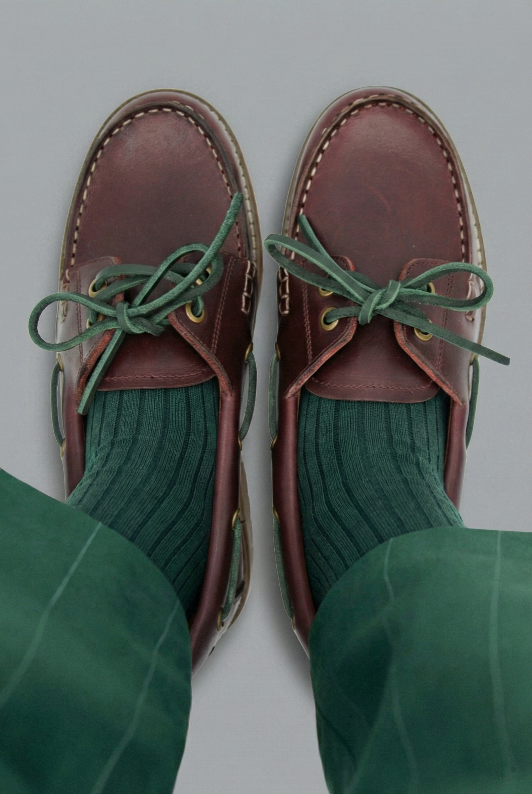 Boat Shoe Tracker Burgundy - Almagro