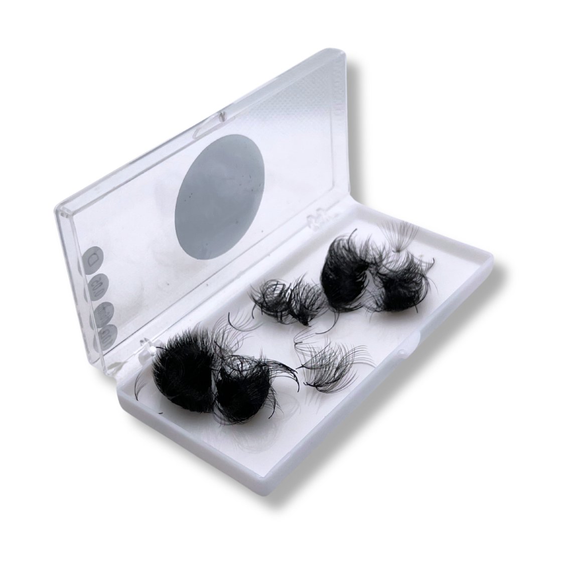 10D 0.05 D Curl Loose Fans