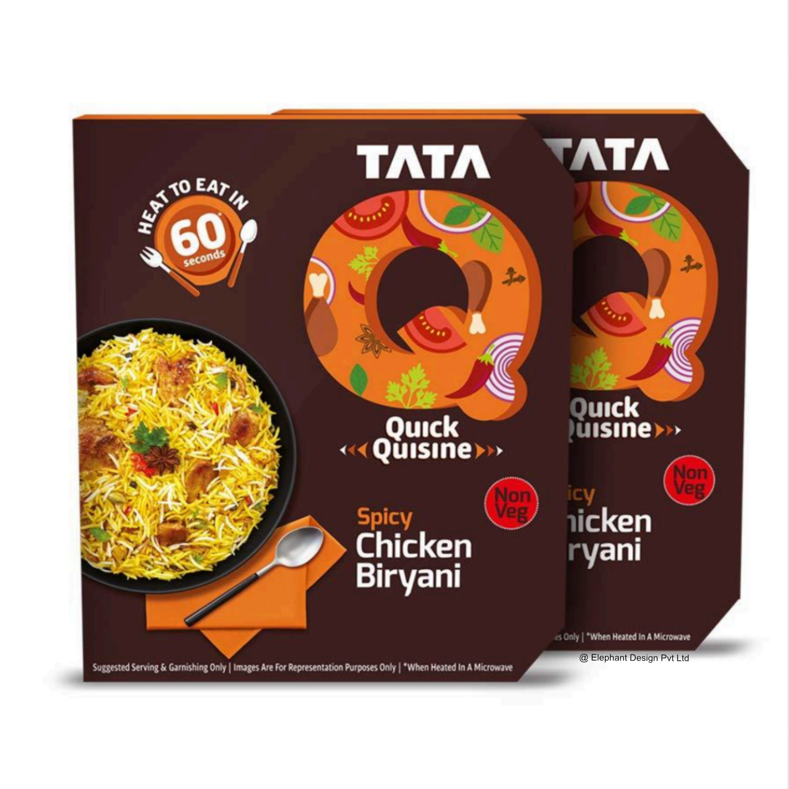 Elephant Design_TATA Consumer Products_Food and Beverage_Masala packaging structure_TATA Q_RTE Ready to eat