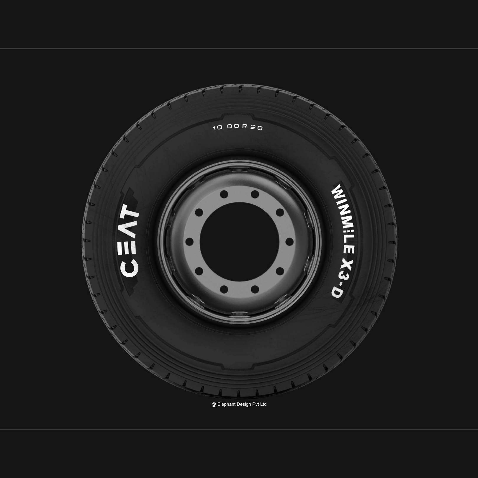 Elephant Design_CEAT_Winmil_Product Design_Transportation & Mobility_Mining Truck Tyre