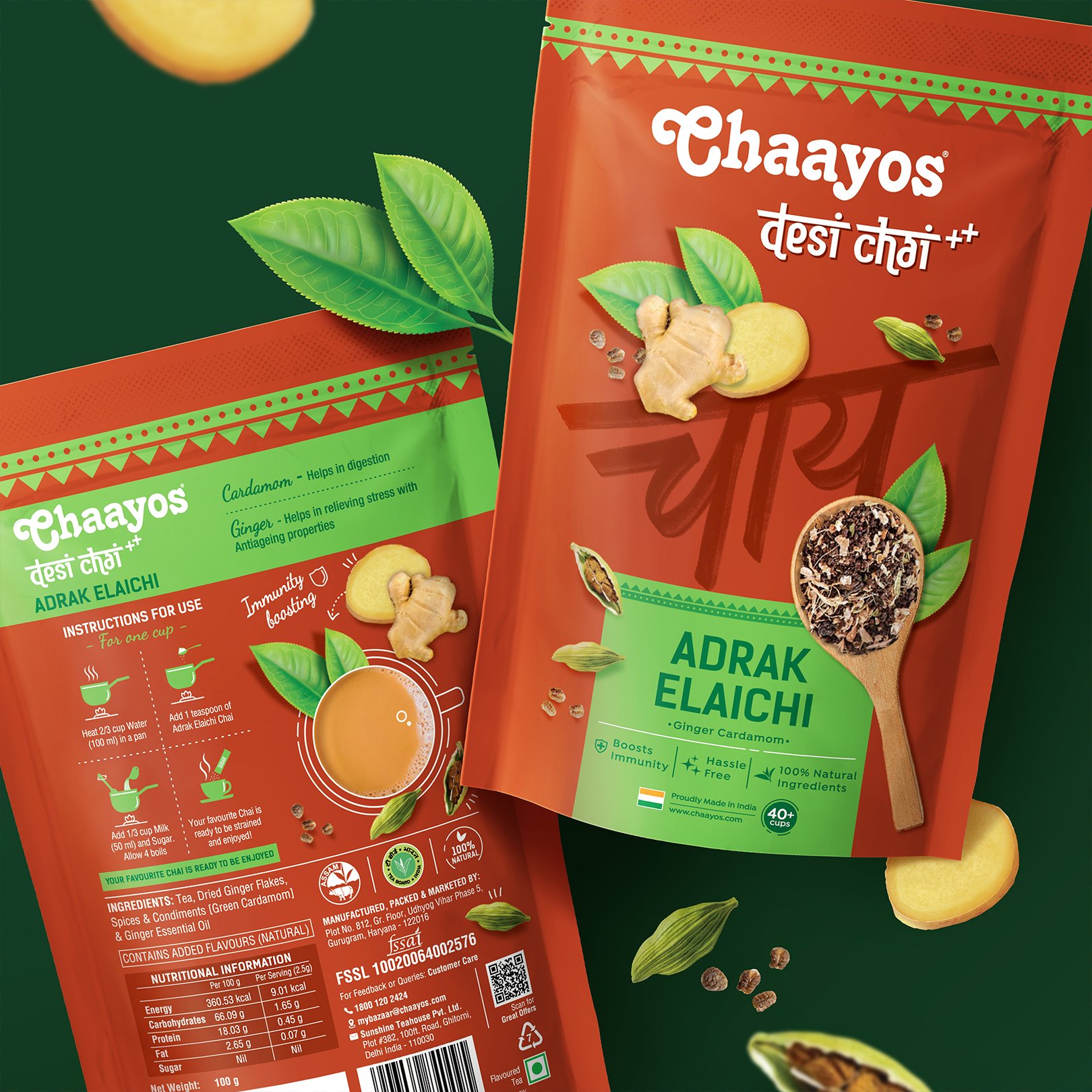 Elephant Design_Chaayos_Packaging Design_Food_Beverages_Authentic Indian Chai cafe