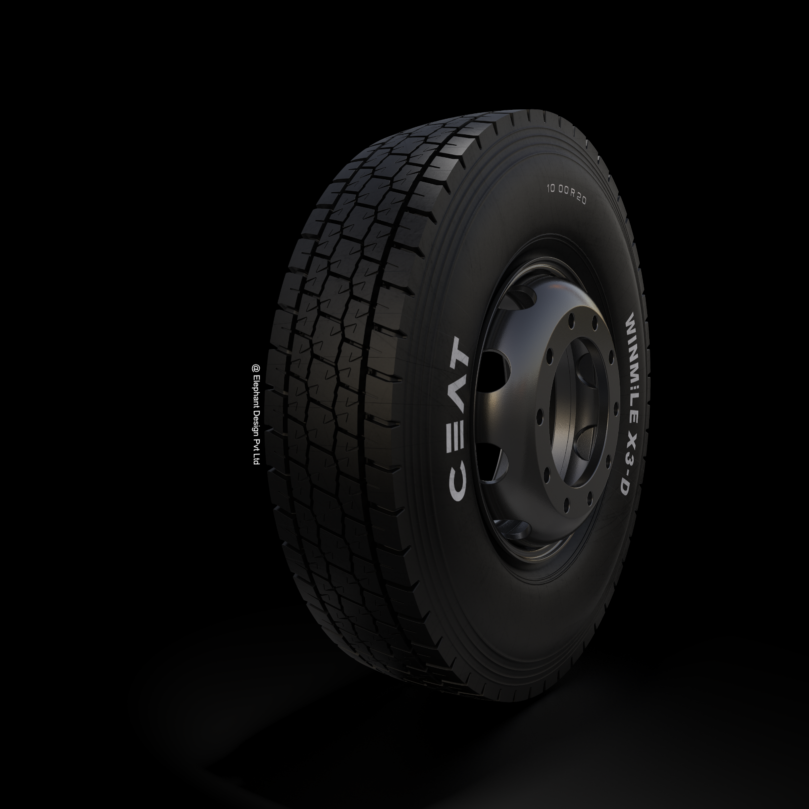 Elephant Design_CEAT_Winmil_Product Design_Transportation & Mobility_Mining Truck Tyre