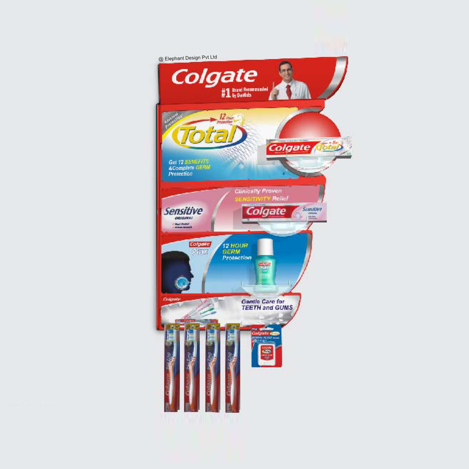 Elephant Design_Colgate Palmolive_Product Design_Personal care and Lifestyle_POSM