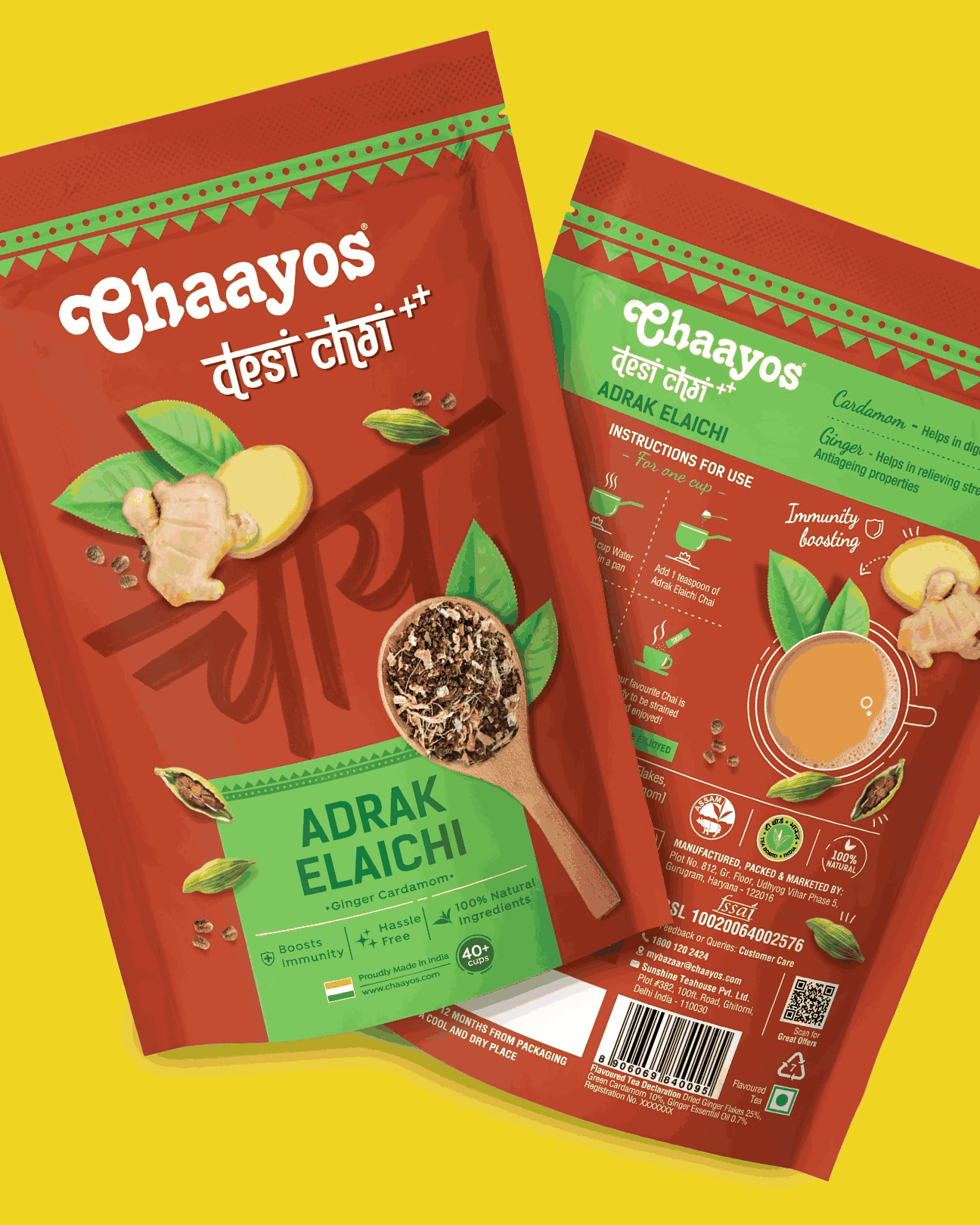 Elephant Design_Chaayos_Packaging Design_Food_Beverages_Authentic Indian Chai cafe