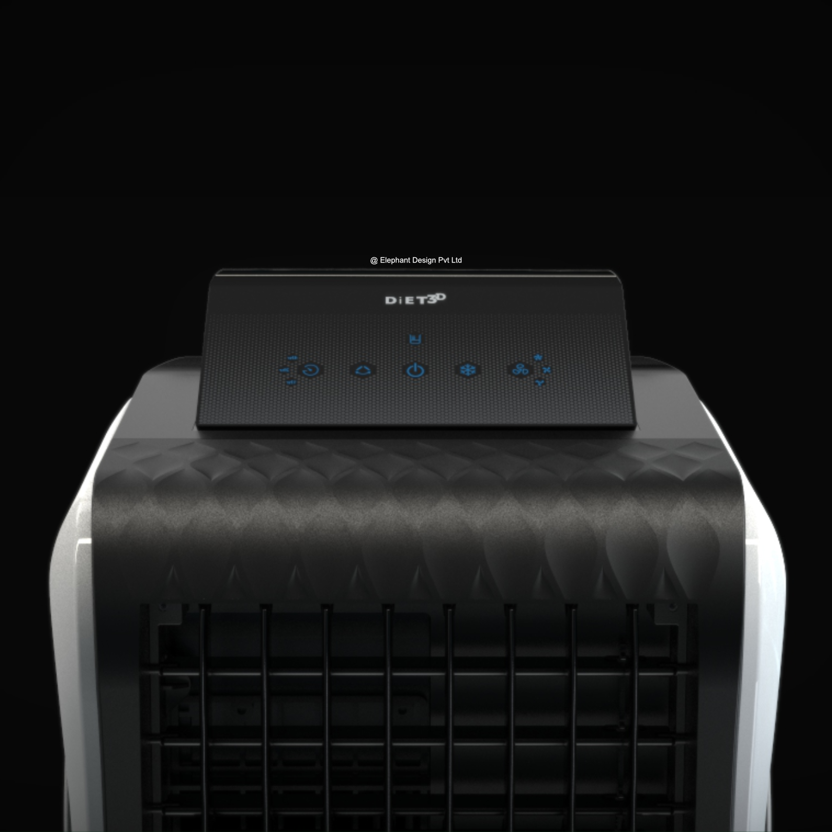 Elephant Design_Symphony Cooler_Diet 3D_Product Innovation_Consumer Durables_Compact Air cooler