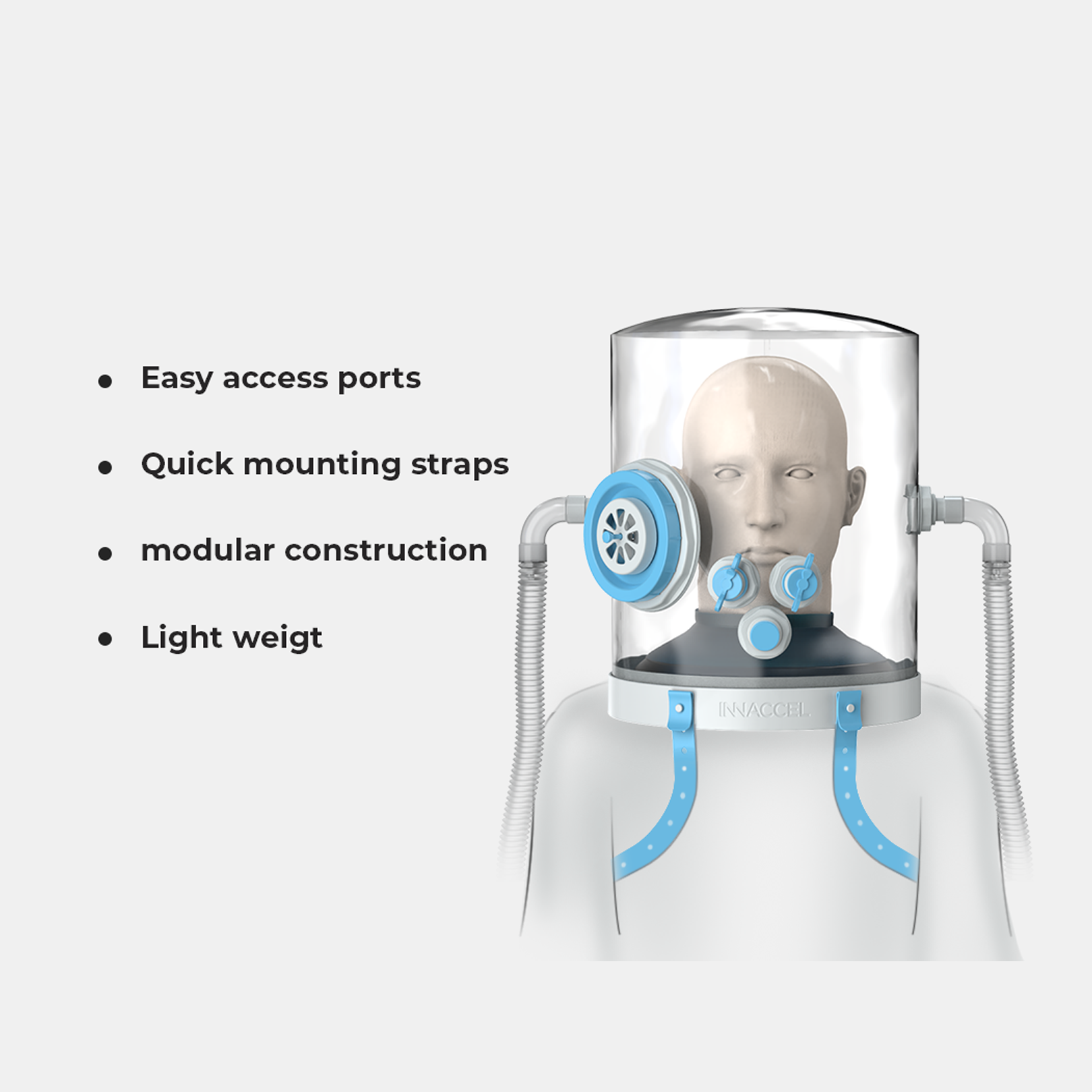 Elephant Design_Thermax_NIV Hood_Industrial Design_Pharma and Healthcare_Ventilator