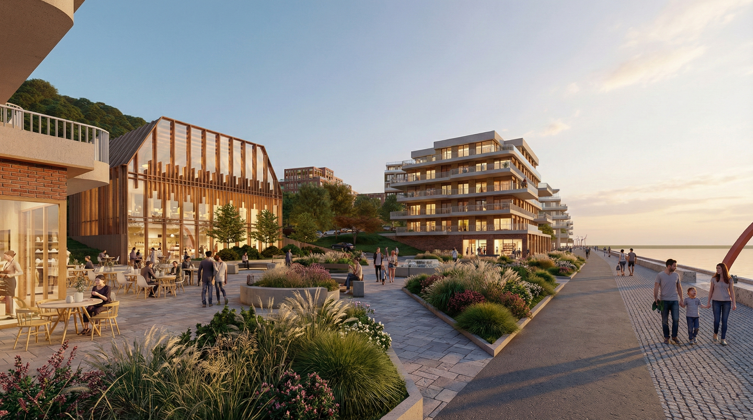 N waterfront masterplan