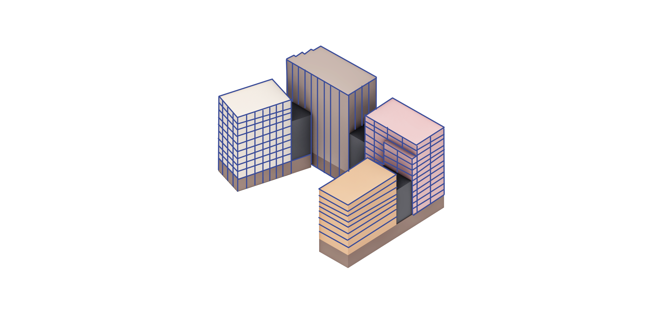 Buildings articulation