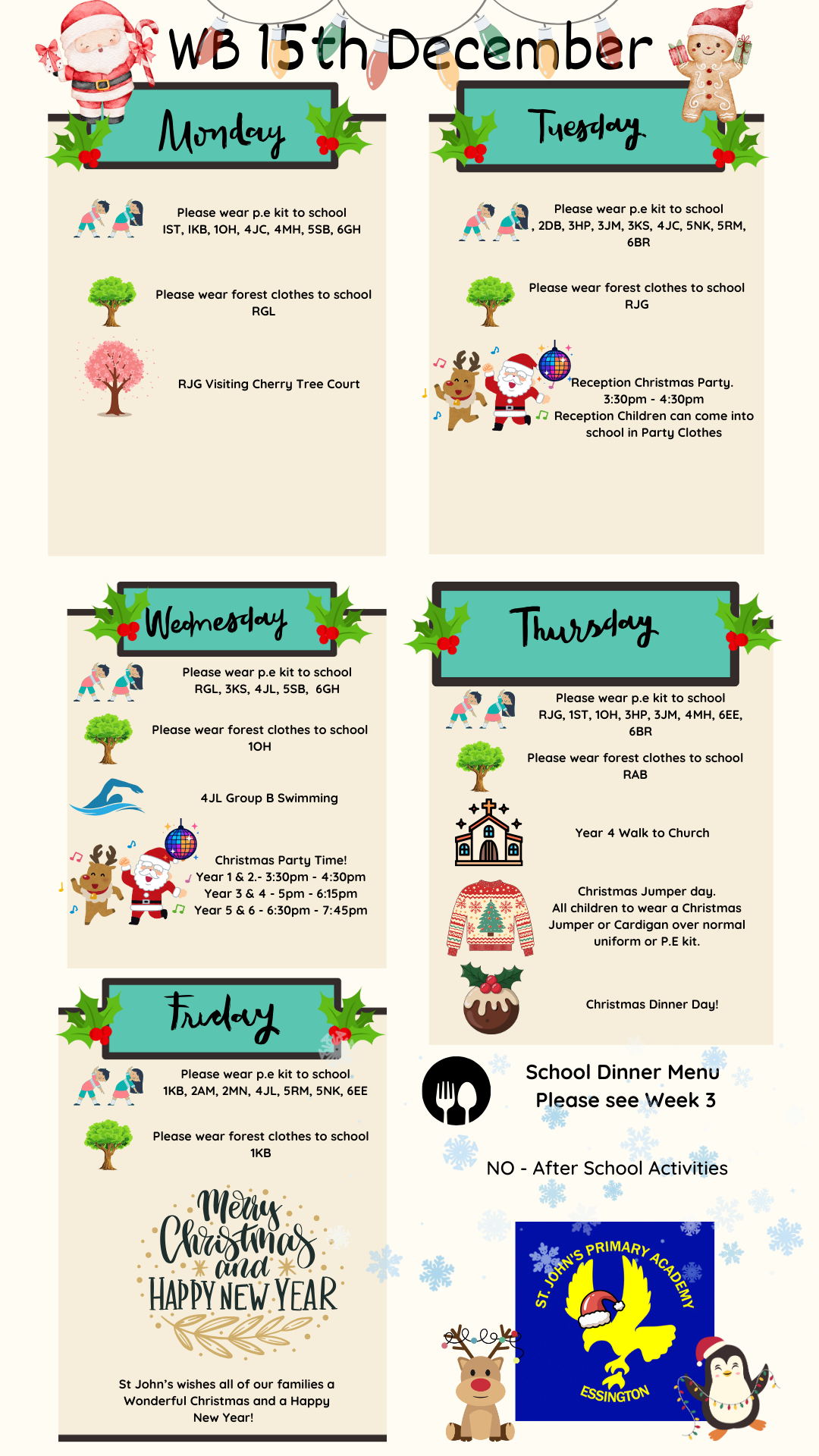 Weekly Whats On 15th December 2025