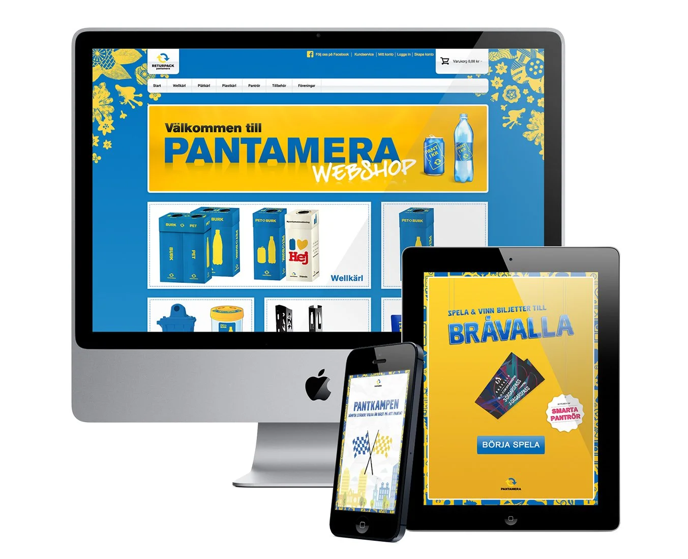 Pantamera Reklam Returpack webbutik | CAG Ateles