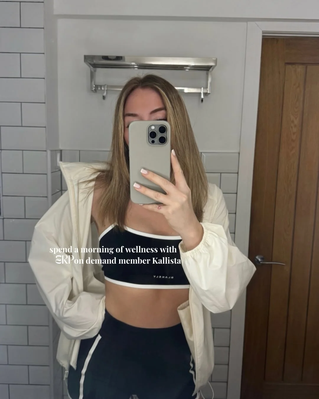 Spend a wellness morning with my ERP on demand client @kallistaredmond ✨ 🌊 🐚