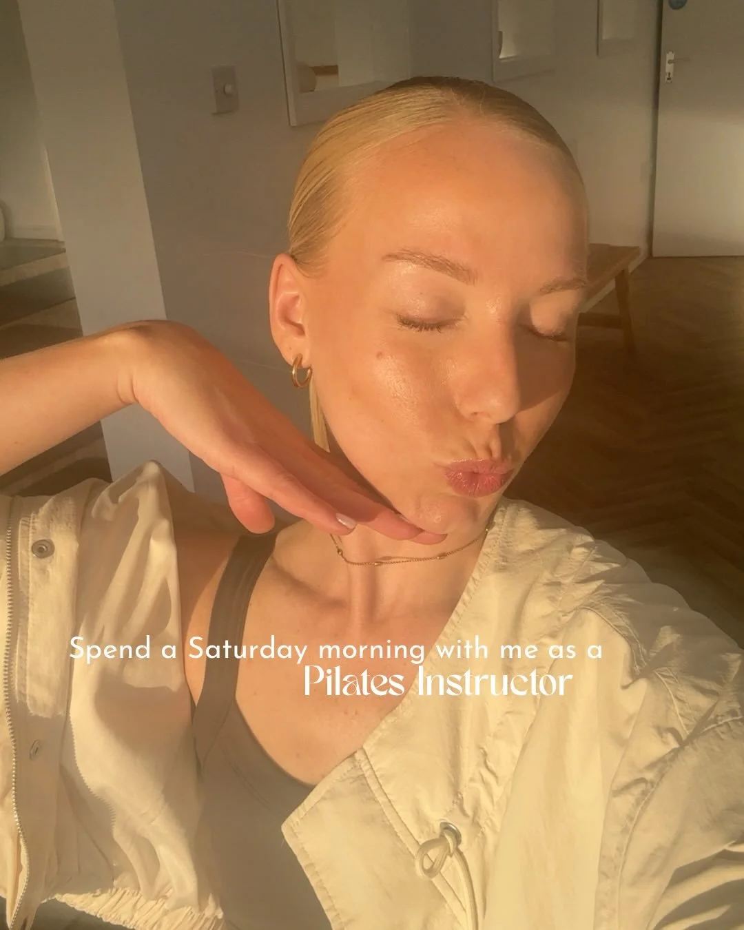 Spend a Saturday morning with me as a Pilates instructor ✨