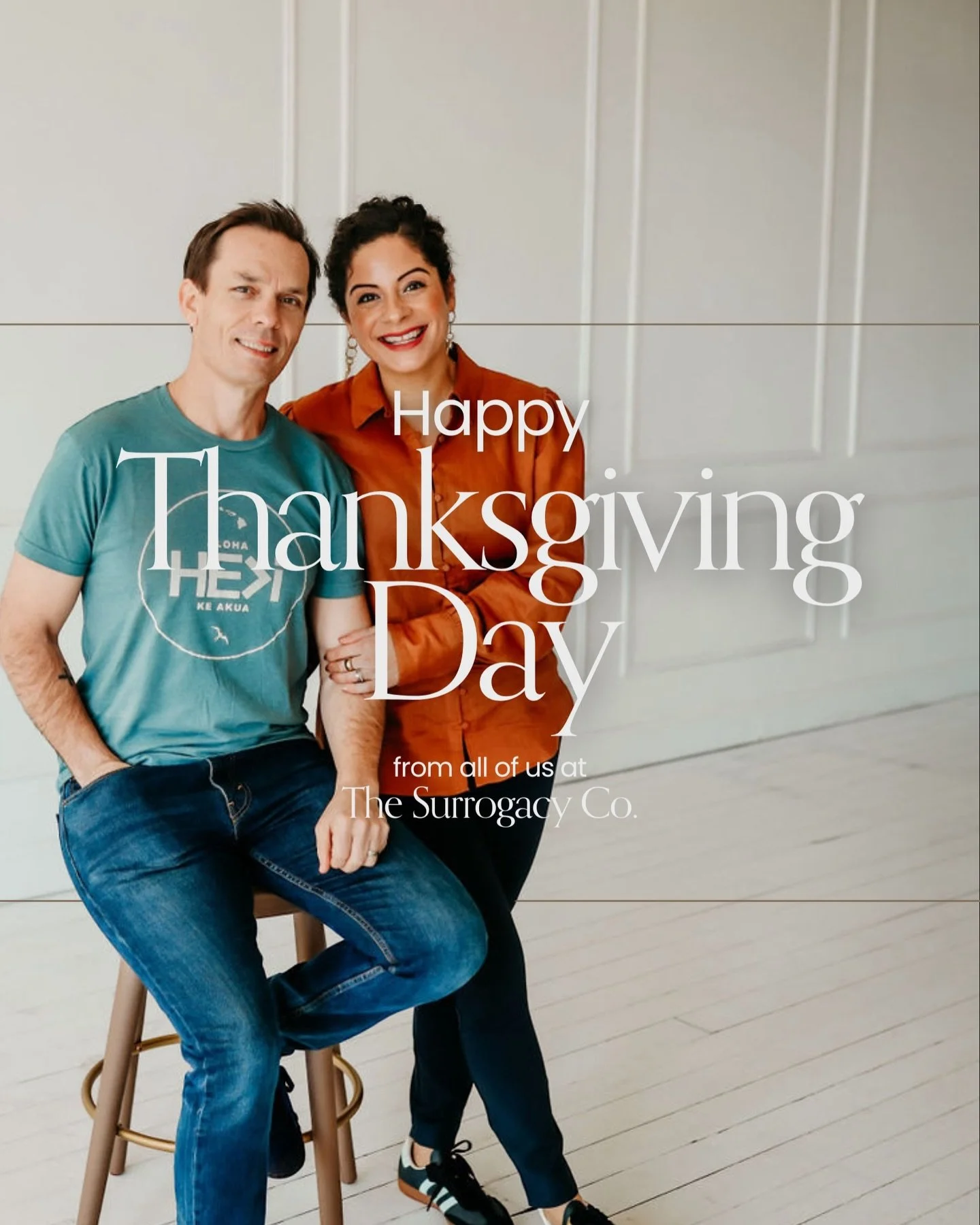 Happy Thanksgiving from The Surrogacy Co.!

Today, we&rsquo;re giving thanks for the incredible Intended Parents, Surrogate Mothers, and families who trust us to walk alongside them on one of the most meaningful journeys of their lives.

Your stories
