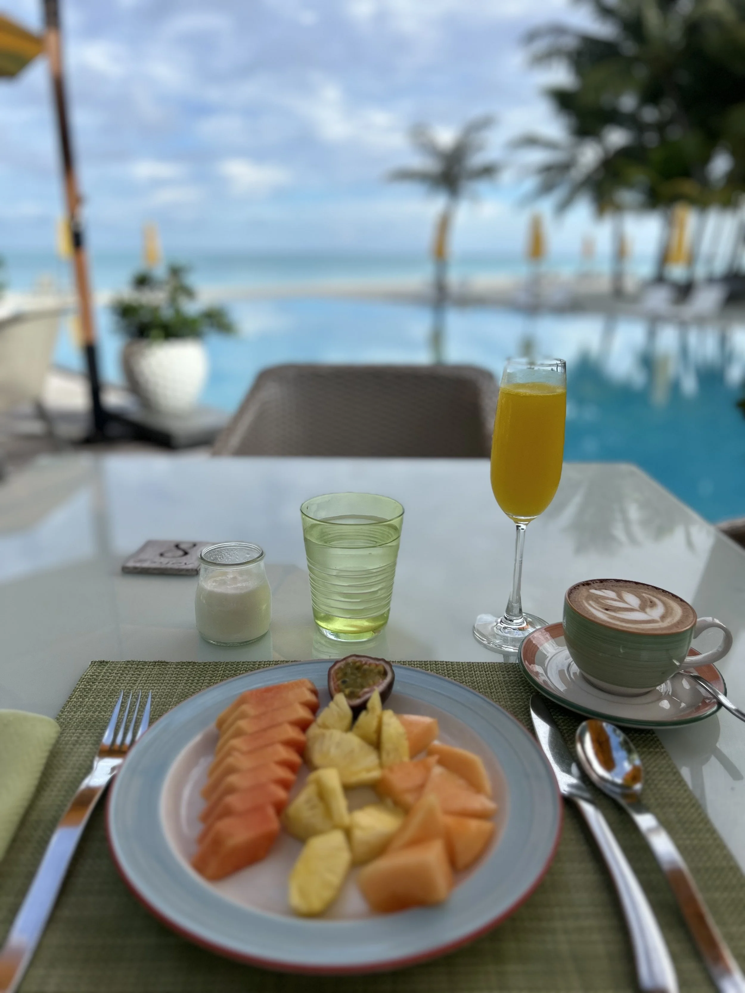 Breakfast for one at Niyama Private Island