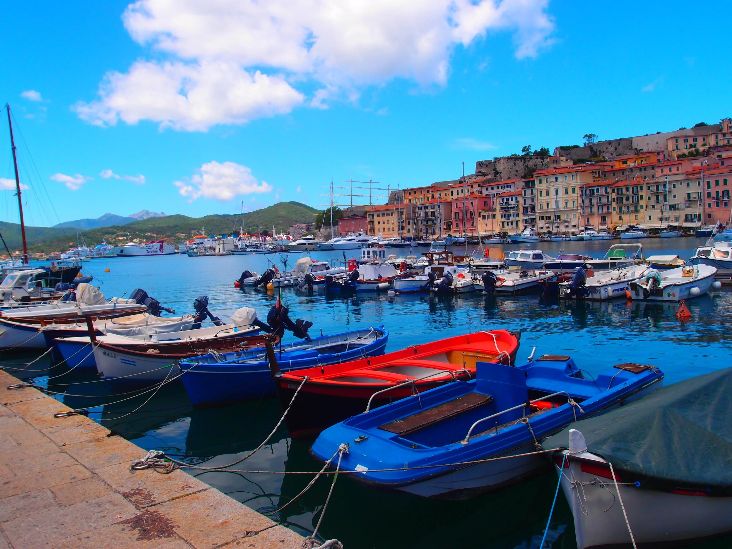 Port at Elba