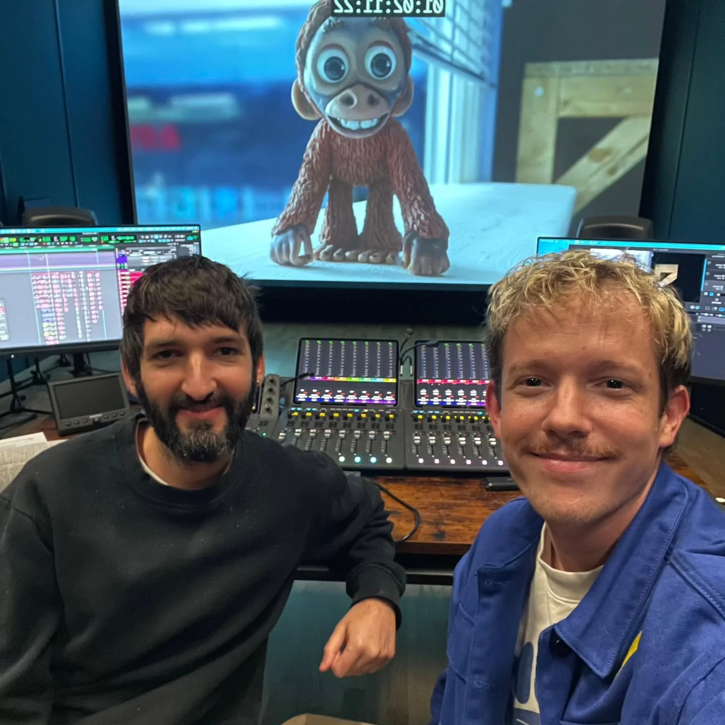 Stop Motion stops at River Sound Studio
:
:
:
:
Thank you @niclassantonin and @etiennekompis for mixing with us.

5.1 mix of VERS LA FORET, directed by Antonin Niclass and produced by Milos-Films SA / Lanterne Magique.

@noisyneighboursound in da hou
