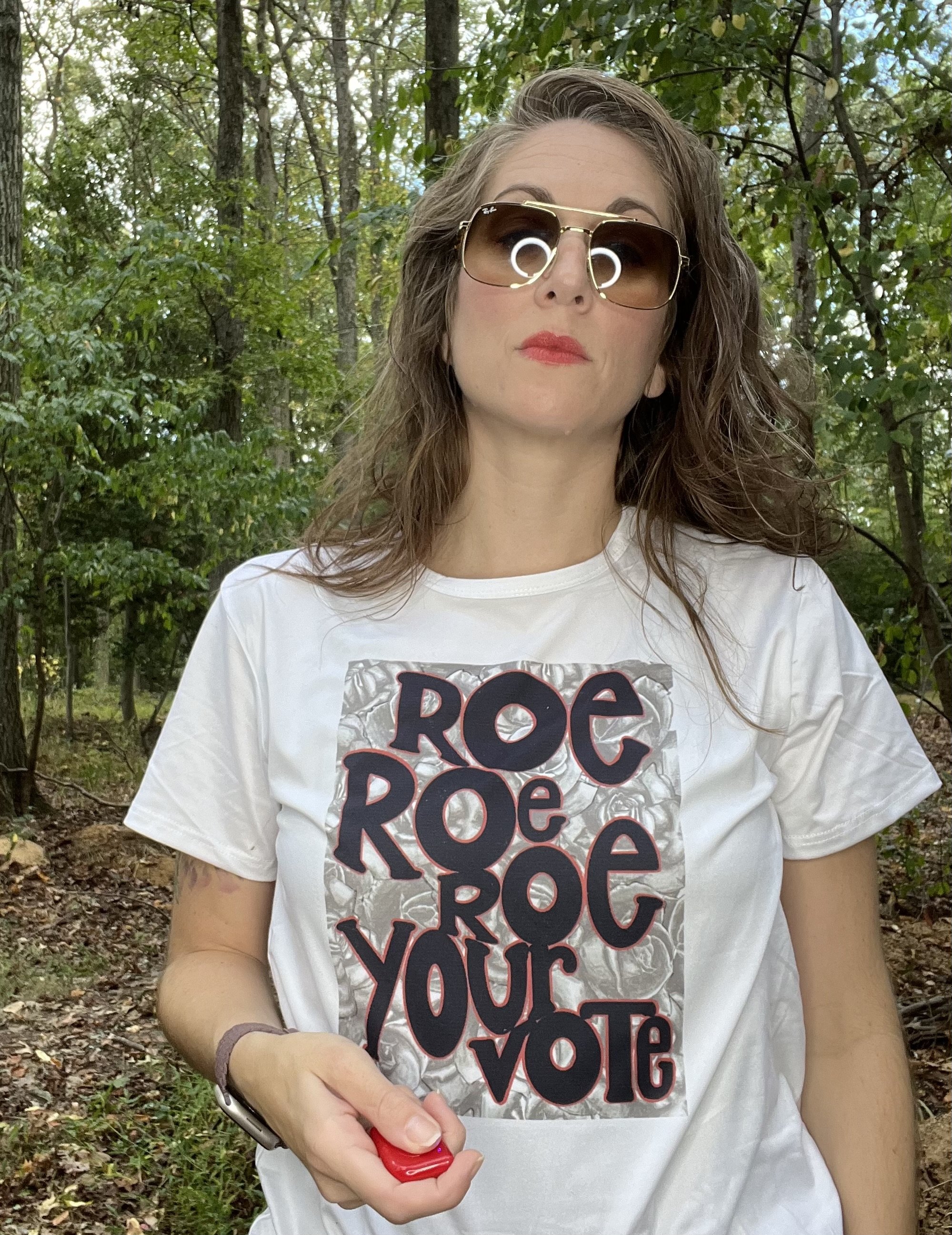 Roe Roe Roe Your Vote Graphic T