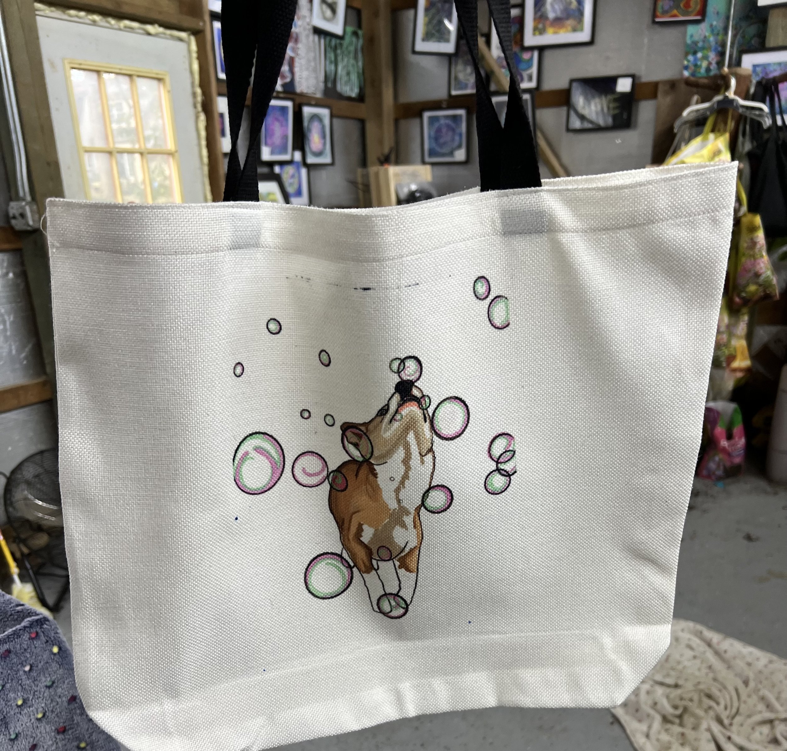 Canvas Bag Pet Portrait add-on
