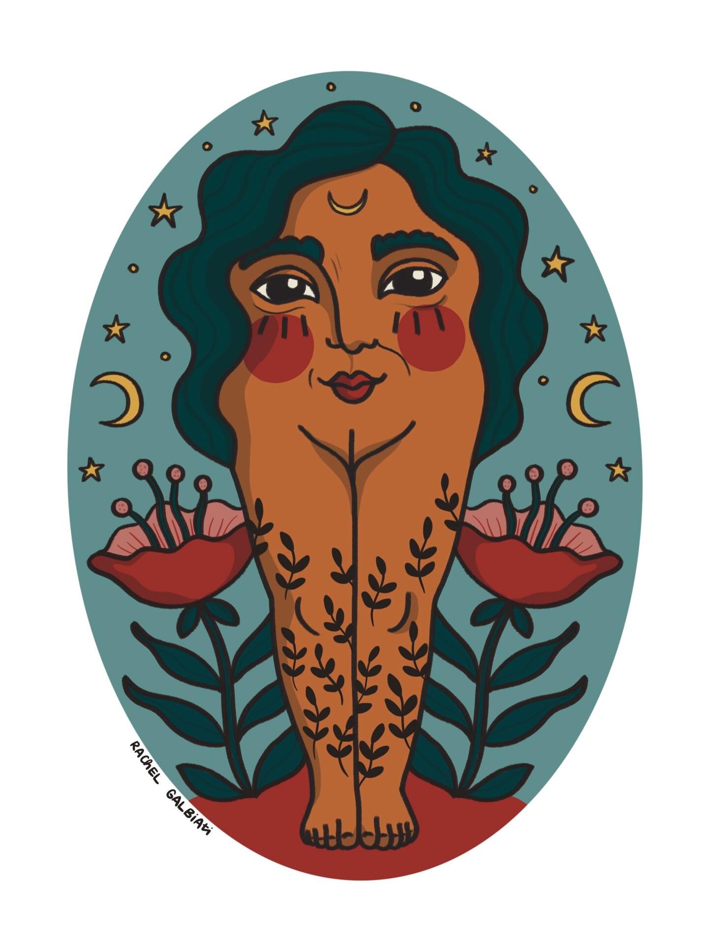 BAUBO. Bereits im Fr&uuml;hling illustriert (auf unserem tollen Mama-Kiddies-Kurztripp @aboutcarlamaria , weisch nu?) und will nun gerne geteilt werden.

Baubo ist eine Figur aus der griechischen Mythologie. Die G&ouml;ttin Demeter ist tief in der Tr