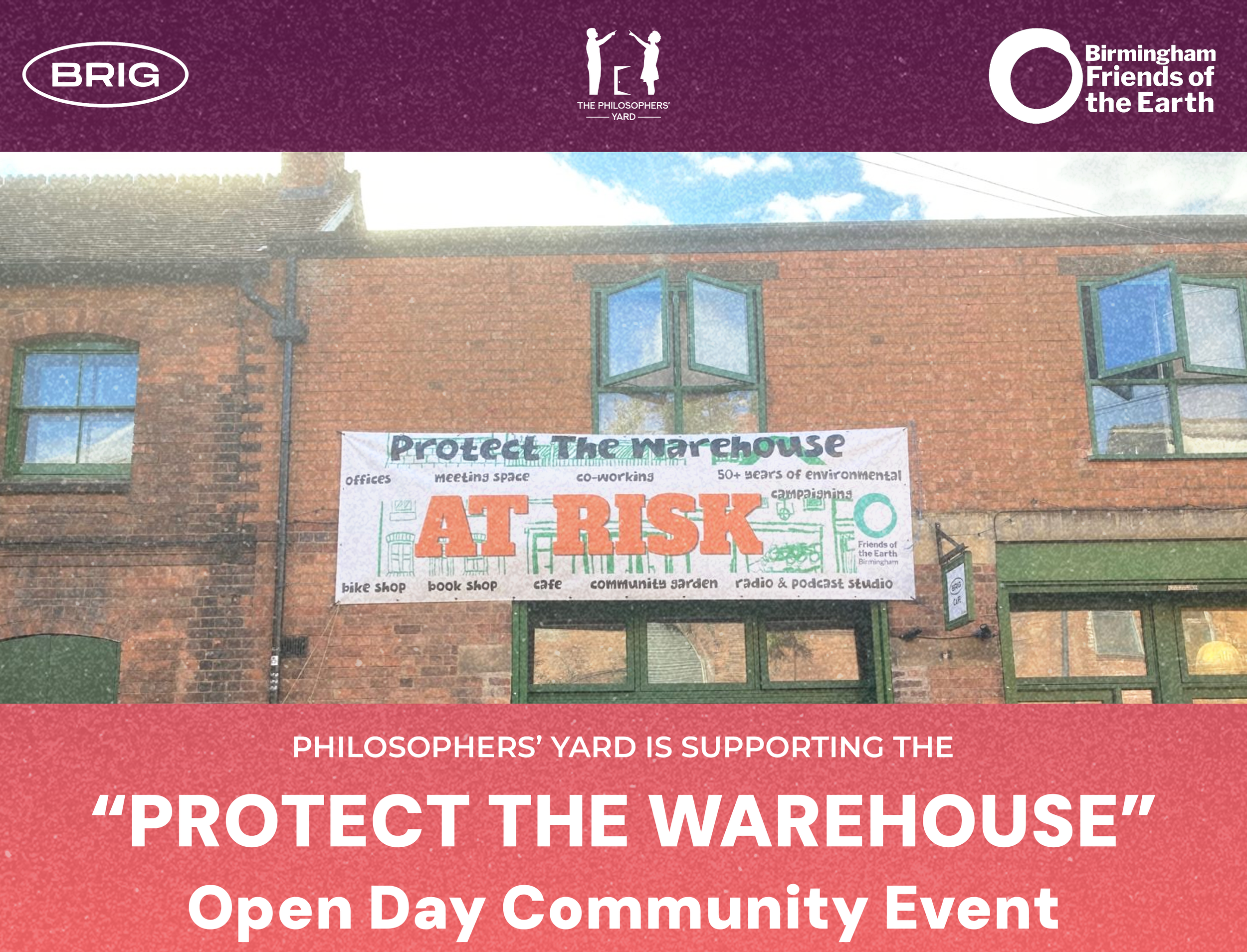 Protect The Warehouse Open Day