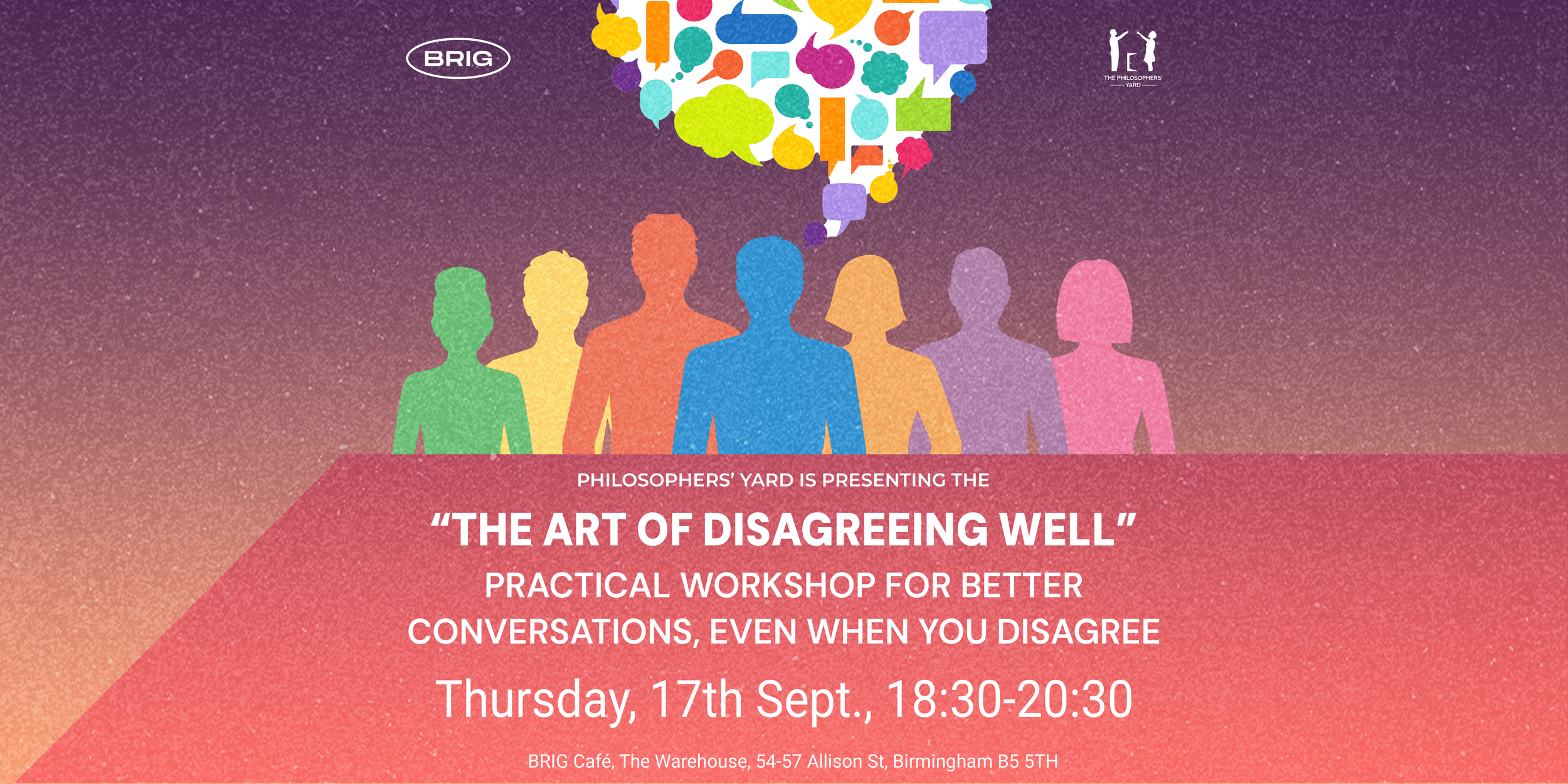 Philosophy Workshop "The Art of Disagreeing Well"