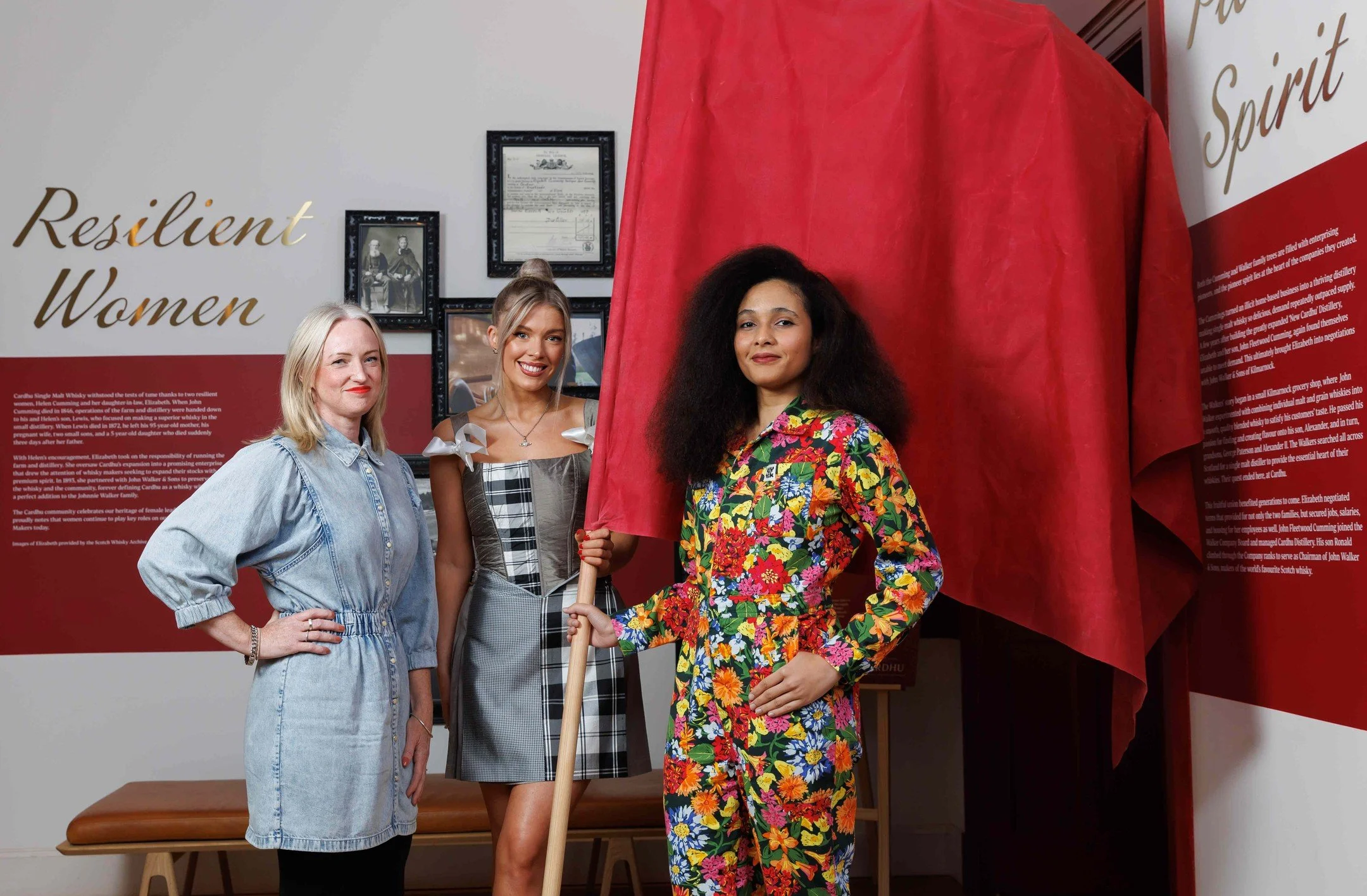 Three modern day pioneers, a whisky archivist and one huge red flag walk into a distillery&hellip;
 
This year we have been celebrating the 200th anniversary of @cardhuwhisky, with a tribute to the pioneering spirit of Helen and Elizabeth Cumming. We