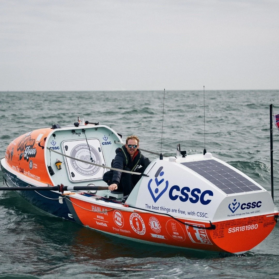 Morocco to Miami 🚣🏽
 
Great to support our client @cssc_official with the announcement of their partnership with the @theoarburnrower, who will set sail from Morocco in an attempt to set a world record and become the first person to row solo and un