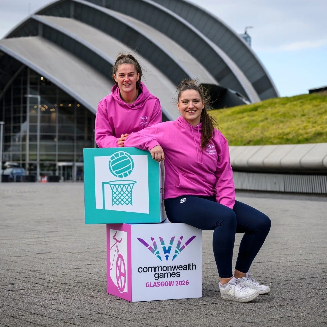 Glasgow 2026 Commonwealth Games
 
Earlier in the week, we helped Netball Scotland celebrate netball&rsquo;s inclusion in the 2026 Commonwealth Games by facilitating media interviews and supporting Scottish Thistles Niamh McCall and Emily Nicholl's at