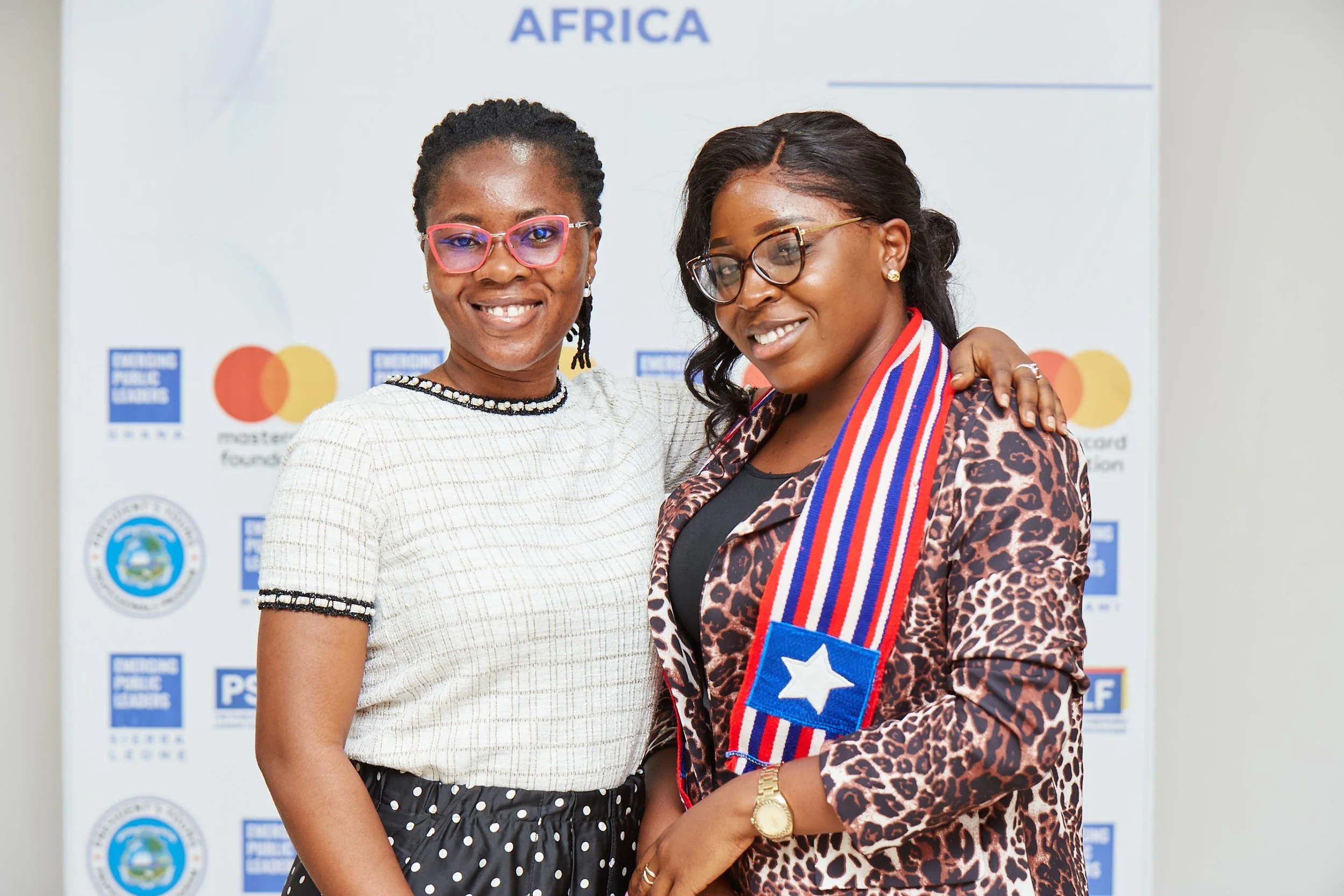 Deborah and Faith meet at Alumni Gathering