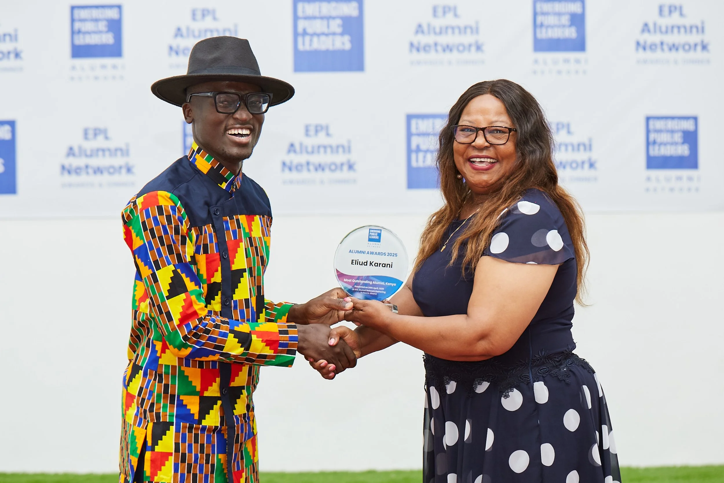 Eliud receives outstanding alumni award