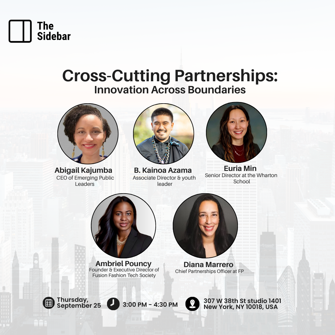 Cross-Cutting Partnerships: Innovation Across Boundaries