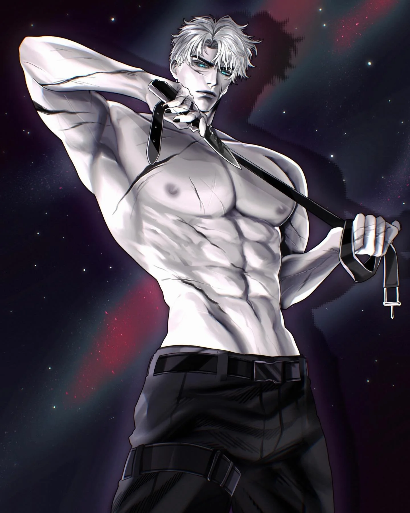 @konpoteto has created the most &lsquo;daddy&rsquo; version of Airik to date, and I love it!

There&rsquo;s a more violent version of this somewhere out there, and  I&rsquo;ll share one of these days, but I&rsquo;ve been testing the limits of what&rs